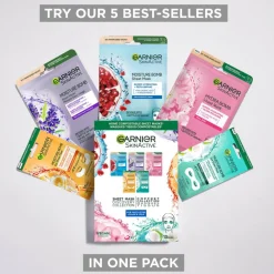 Garnier SkinActive Tissue Mask Discovery Collection< Masker|Gaveæsker