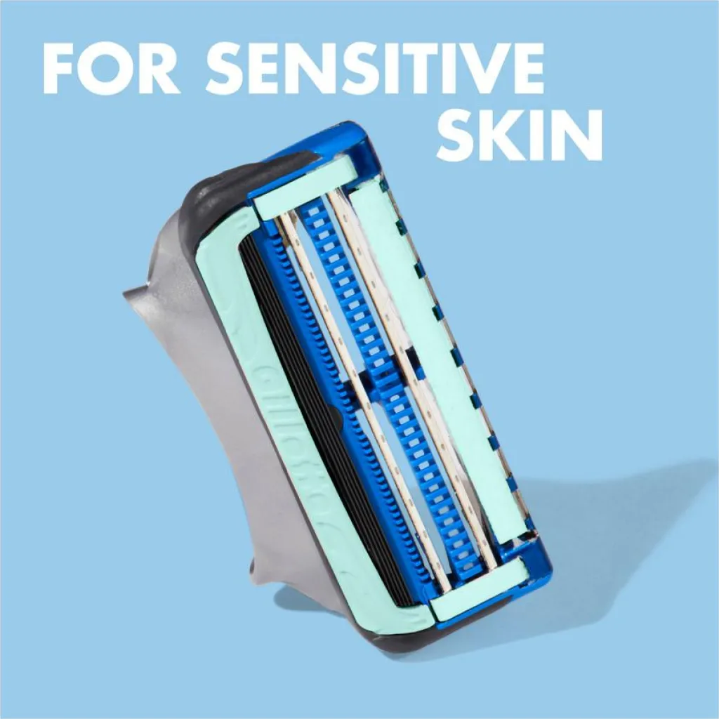 Gillette Skrabere & Blade<Skinguard Sensitive Barberblade