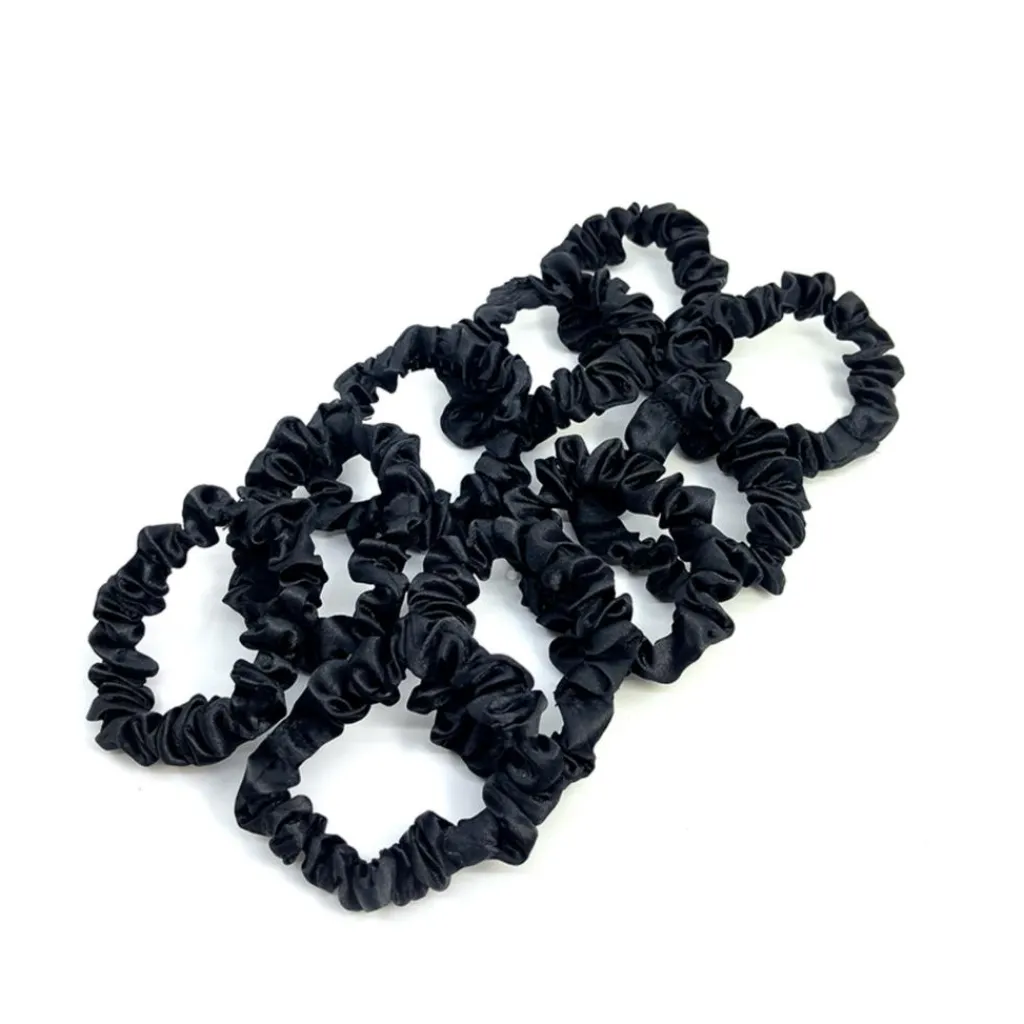 PIPOL'S BAZAAR Skinny Scrunchie 10-pak< Hårpynt