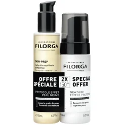Filorga Skin-Prep Duo Cleansing Oil & Cleansing Foam< Gaveæsker Til Ham|Gaveæsker