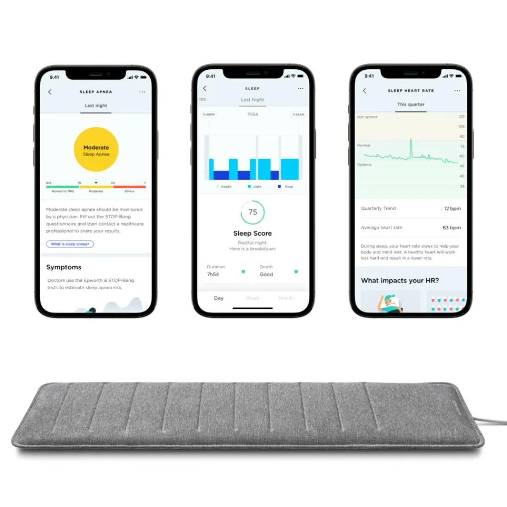 WITHINGS Sleep Analyser< Sports- & Pulsure|Sports- & Pulsure