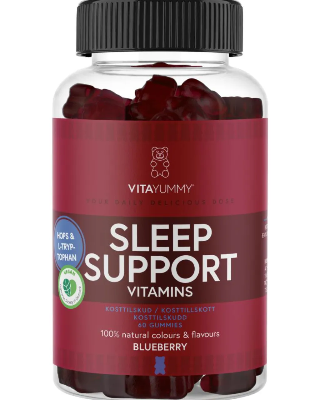 VitaYummy Sleep Support< Kosttilskud Til Søvn|Søvn