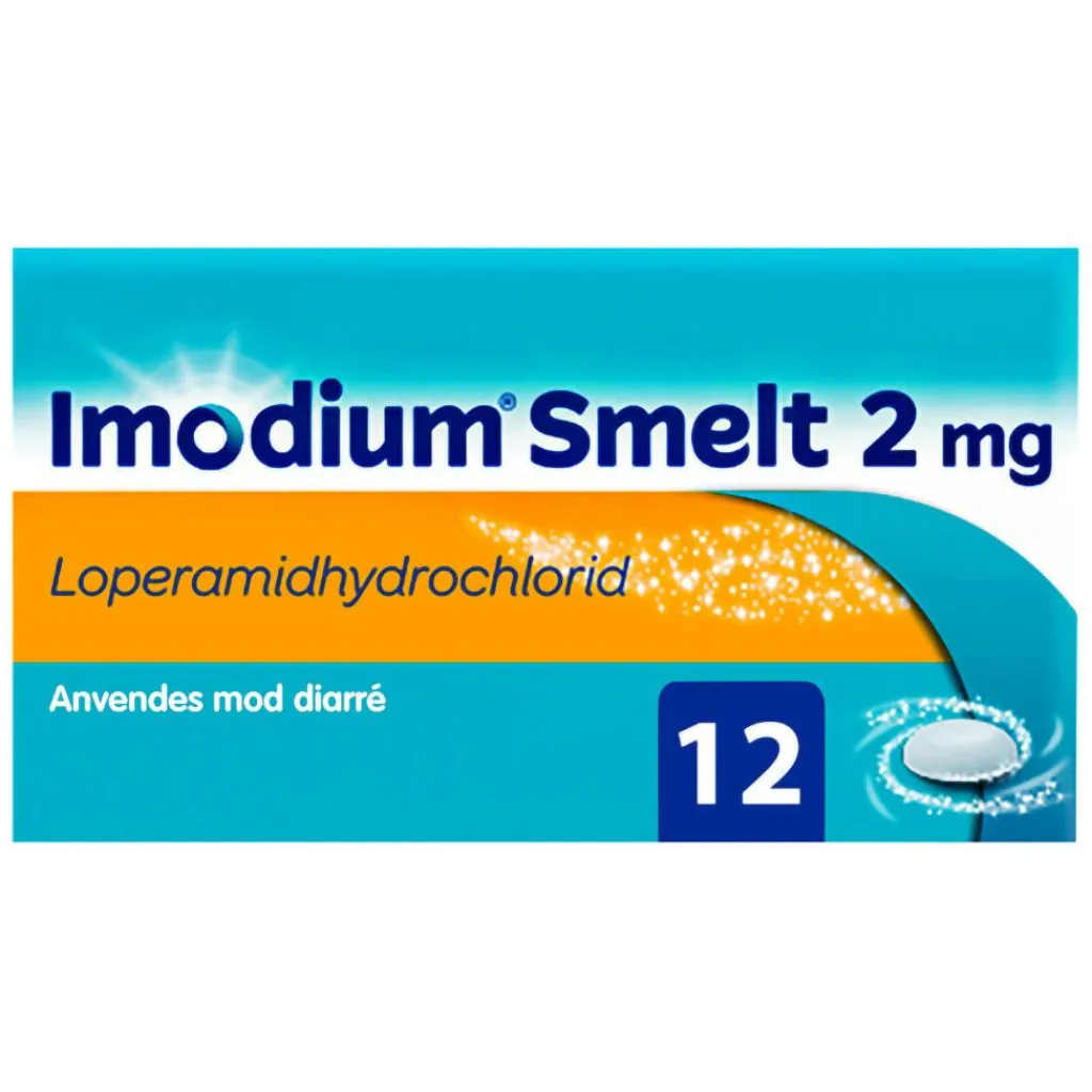 Imodium Diarré|Diarré>Smelt, 2 mg, frysetørrede tabletter