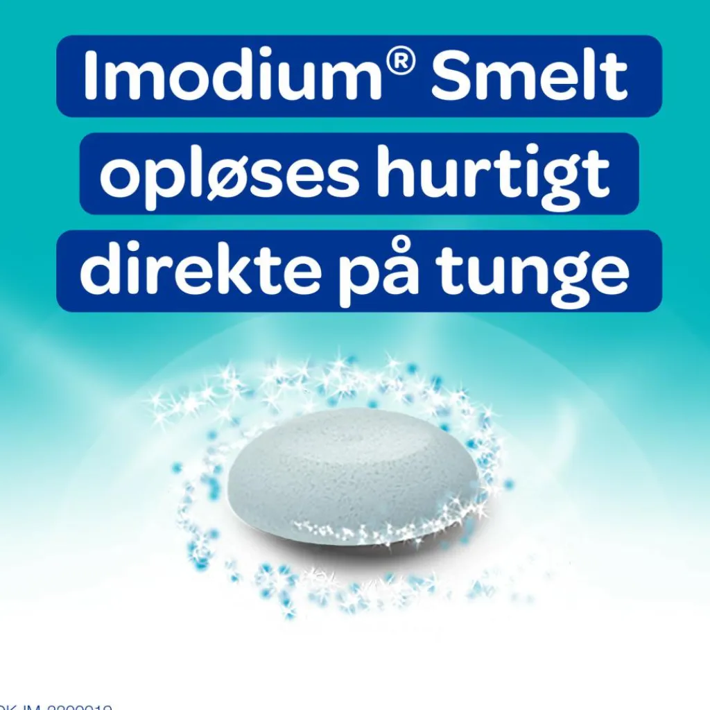 Imodium Diarré|Diarré>Smelt, 2 mg, frysetørrede tabletter