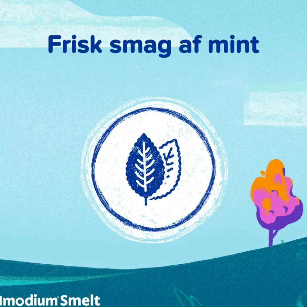 Imodium Diarré|Diarré>Smelt, 2 mg, frysetørrede tabletter