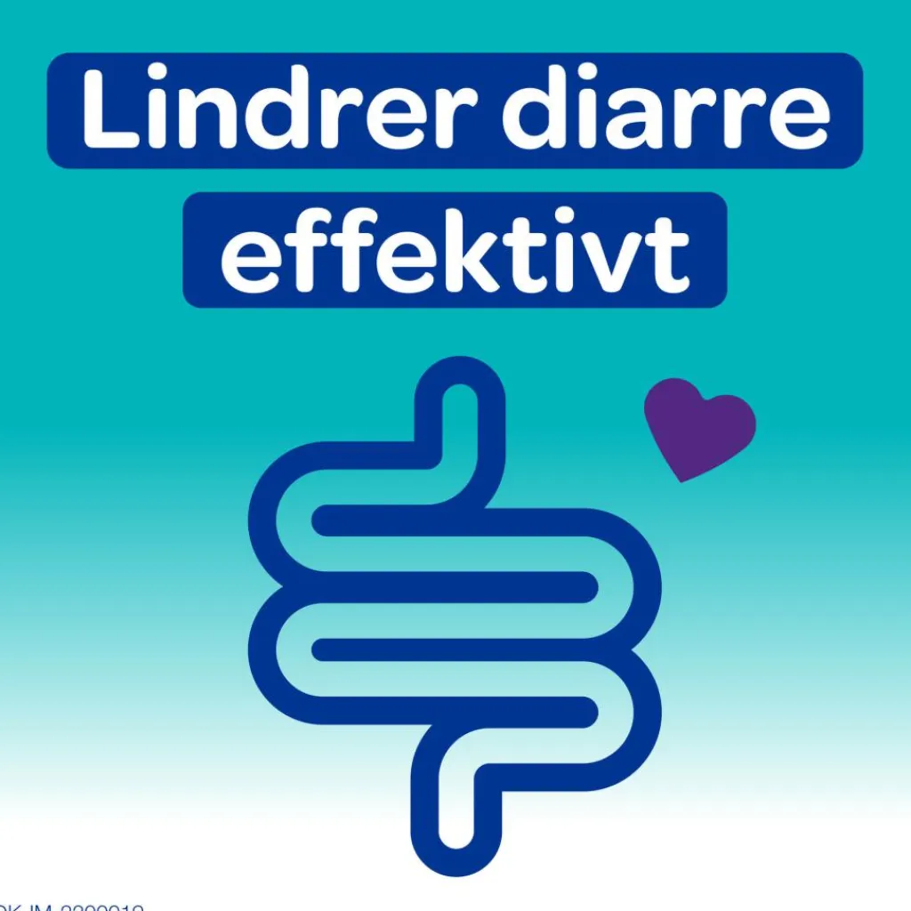 Imodium Diarré|Diarré>Smelt, 2 mg, frysetørrede tabletter