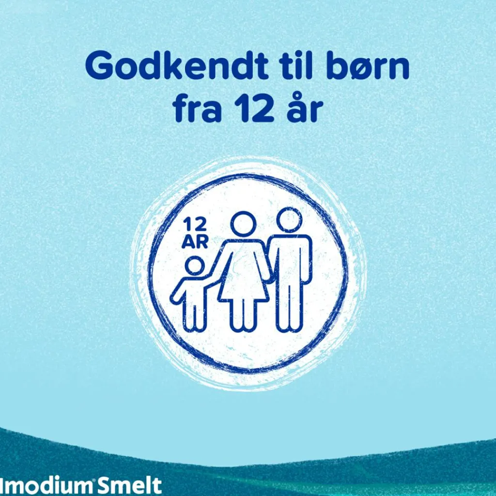 Imodium Diarré|Diarré>Smelt, 2 mg, frysetørrede tabletter