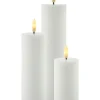 Sirius Lys & Lamper<Smilla Sæt LED Stearinlys