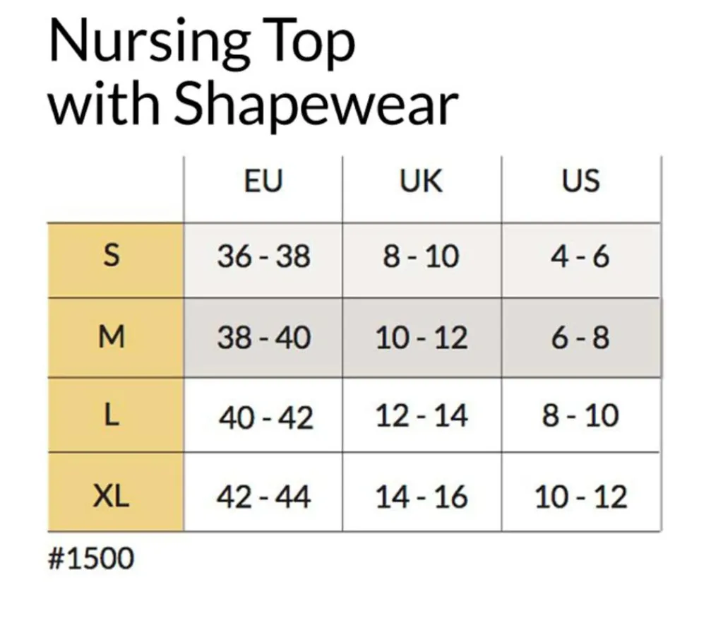 Carriwell Sømløs Ammetop med Shapewear<Børn Graviditetstøj|Tøj