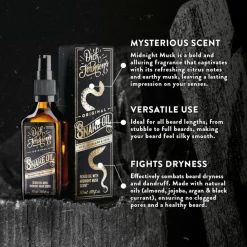 Dick Johnson Snake Oil Midnight Musk Beard Oil< Skægolie