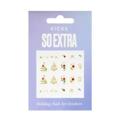 KICKS Beauty Nail Art<So Extra - Holiday Nail Art Stickers