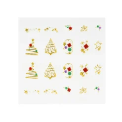 KICKS Beauty Nail Art<So Extra - Holiday Nail Art Stickers