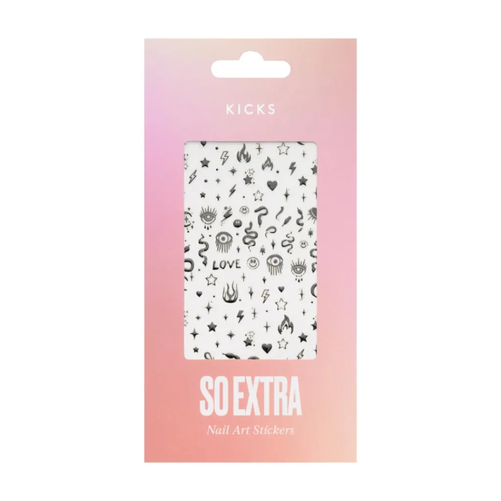 KICKS Beauty So Extra - Nail Art Stickers< Nail Art