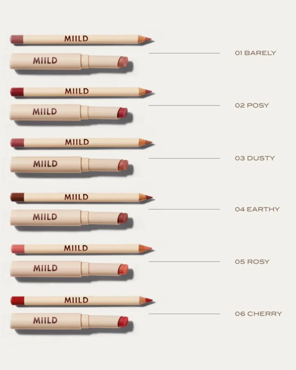 MIILD Lipliner<Soft Sculpt Lipliner