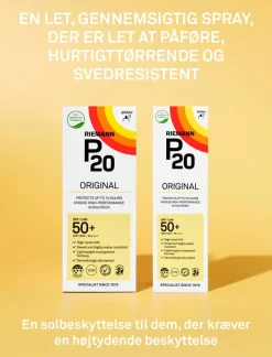 P20 Riemann Solcreme Spray SPF 50+< Solcreme