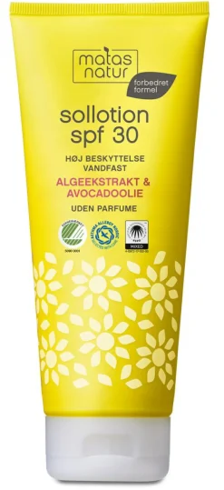 Matas Natur Solcreme<Sollotion SPF 30