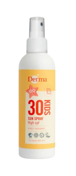 Derma Solcreme Til Børn|Hudpleje Til Børn<Solspray Kids SPF 30