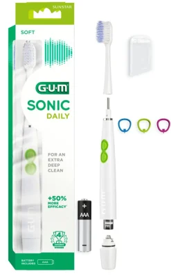 GUM Mund & Tandpleje>Sonic Daily Batteritandbørste