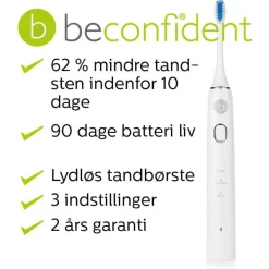 Beconfident Sonic Electric Whitening Toothbrush< Mund & Tandpleje
