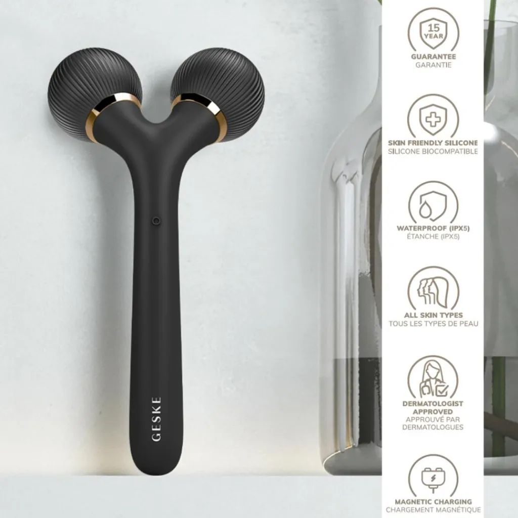 GESKE Sonic Facial & Body Roller 4 in 1< Ansigtsbehandling