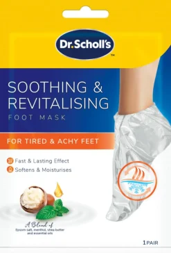 Scholl Soothing and Revitalising Foot Mask< Fodpleje