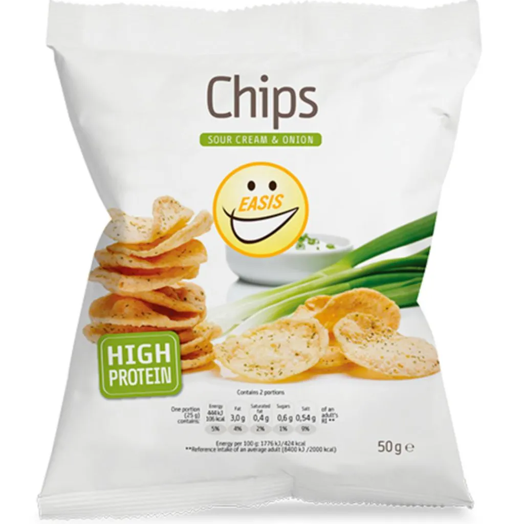 EASIS Sour Cream & Onion Chips< Chips & Kiks