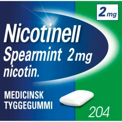 Nicotinell Nikotintyggegummi|Rygestop<Spearmint Tyggegummi 2 mg