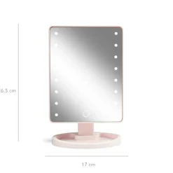 Gillian Jones Makeupspejle<Spejl med Touch og LED