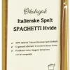 Castagno Pasta, Ris & Bælgfrugter>Spelt Spaghetti Hvid Ø