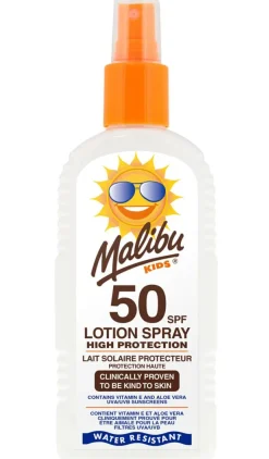 Malibu Solcreme Til Børn|Hudpleje Til Børn<SPF 50 Kids Lotion Spray