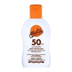 Malibu SPF 50 Lotion< Solcreme
