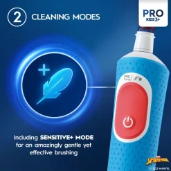 Oral-B Spiderman Eltandbørste<Børn Tandpleje Til Børn|Mund & Tandpleje