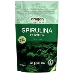 Dragon Superfoods Spirulina pulver Ø< Gryn, Flager & Drys