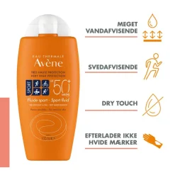 Avène Solcreme|Solpleje<Sport Fluide SPF50+