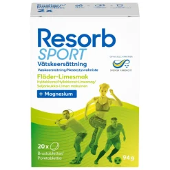 Resorb Elektrolytter<Sport Hyldeblomst-Lime