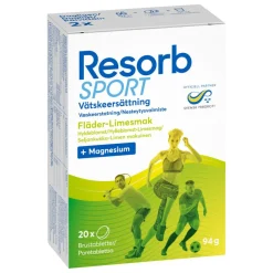 Resorb Elektrolytter<Sport Hyldeblomst-Lime