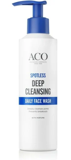 ACO Dermatologisk Hudpleje Til Mænd|Ansigtspleje<Spotless Daily Face Wash
