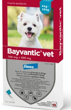 Bayvantic Vet Spot-on til Hund< Flåter & Lopper|Flåter & Lopper