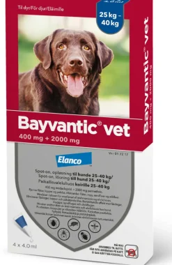 Bayvantic Vet Flåter & Lopper|Flåter & Lopper<Spot-on til Hund