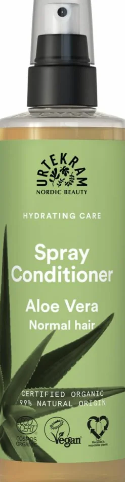 Urtekram Leave-In Conditioner<Spray conditioner leave in aloe vera øko 250 ml