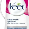 Veet Hårfjerningscreme>Spray-on hårfjerningscreme