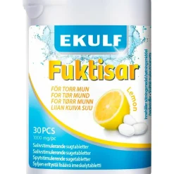 Ekulf Mund & Tandpleje<Spytstimulerende lemon sugetabletter