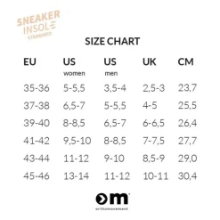 Ortho Movement Standard Insole Sneaker< Såler & Indlæg