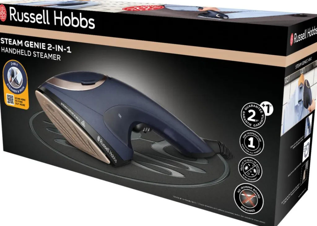 Russell Hobbs Steam Genie 2 in 1< Tekstilpleje