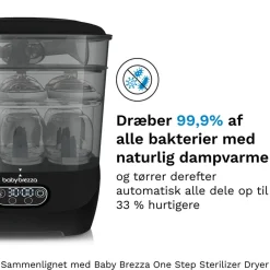 Baby Brezza Sutteflasker & Tilbehør<Sterilizer Dryer Advanced