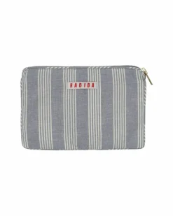 HABIBA Stockholm Stripe Mini Clutch< Tasker & Punge|Makeup- & Toilettasker