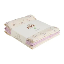 Pippi Stofble Muslin Cloth 3-pak<Børn Pusletid