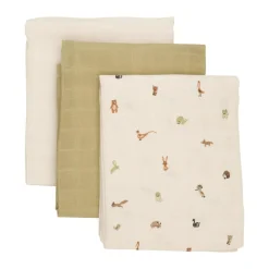 Pippi Pusletid>Stofble Muslin Cloth 3-pak