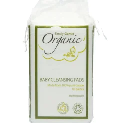 NatureSource Vat & Vatpinde<Store Vatrondeller Baby Pads Øko. Bomuld