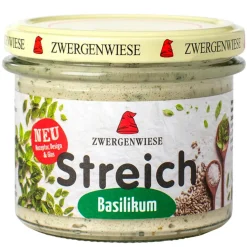 Biogan Smørepålæg<Streich Smørepålæg Veg. Basilikum Ø